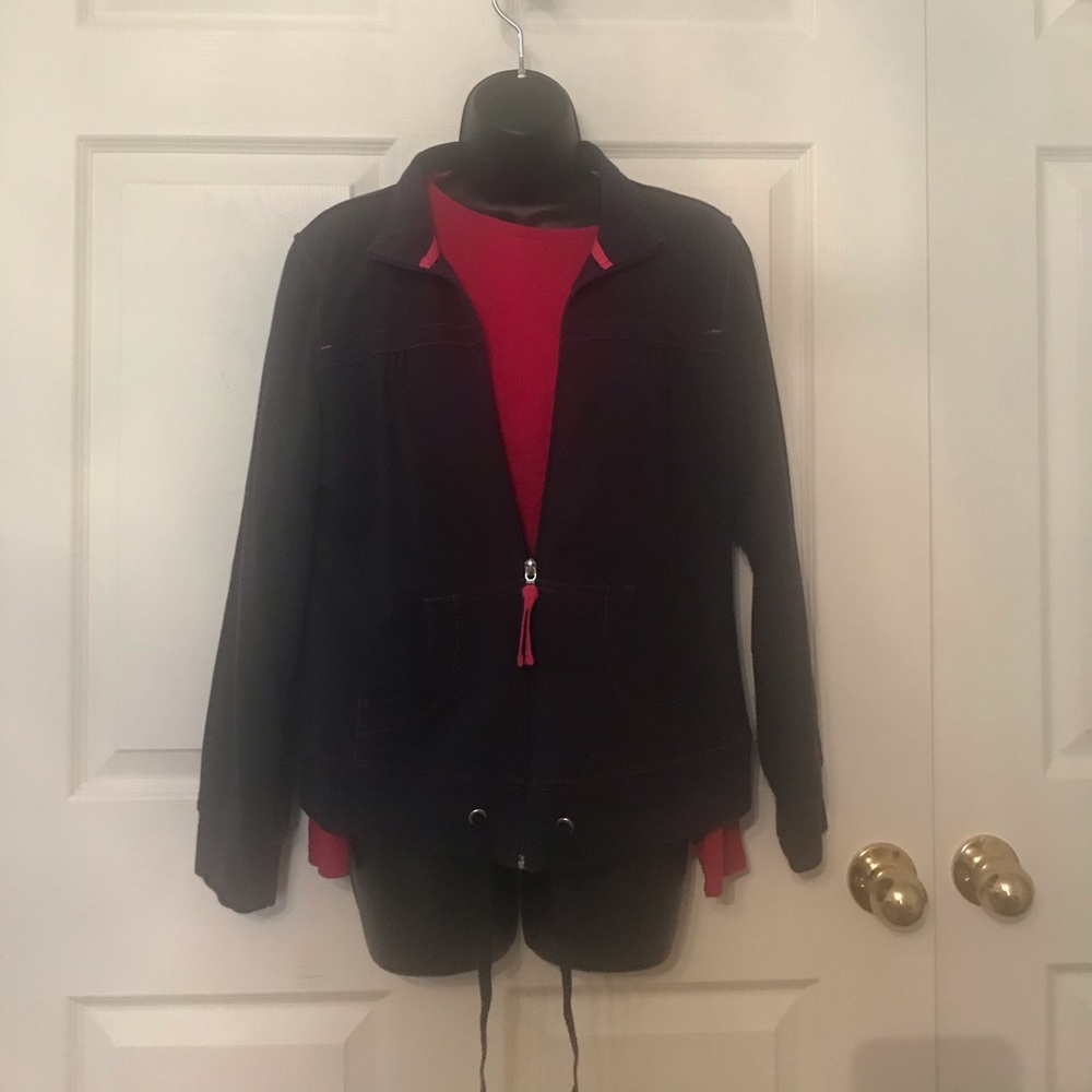 Jacket and T-shirt